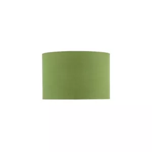 Etzel Green Linen Drum Shade 30cm