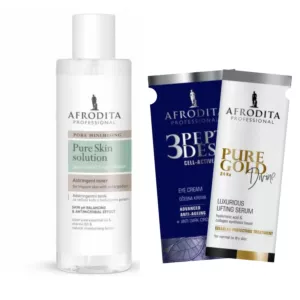 Afrodita Pure Skin Solution Tonik Ściągający Dla Skóry Tłustej + 2 Próbki