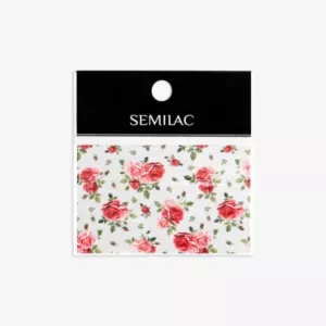 33 Folia Transferowa Semilac Flowers