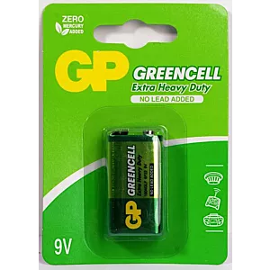 Bateria Gp Greencell 6F22 9V 1604Glf-U1