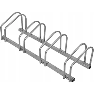 Stojak na 4 Rowery Podłoga Parkingowa Uchwyt Parking Rowerowy