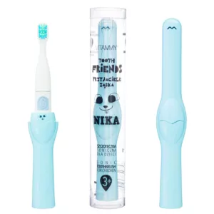 VITAMMY Tooth Friends Light Blue NIKA Szczoteczka soniczna do zębów dla dzieci 3+