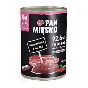 Pan Mięsko – Wieprzowina z Kaczką – 400g Szczenię