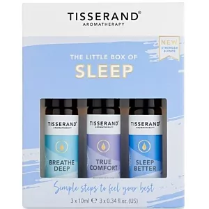 TISSERAND AROMATHERAPY The Little Box of Sleep - Zestaw olejków eterycznych roll-on na dobry sen (3 x 10 ml)