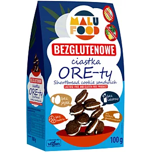 Bezglutenowe ciastka ORE-ty 100g,  Malu Food