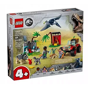 76963 - LEGO Jurassic World - Centrum ratunkowe dla małych dinozaurów