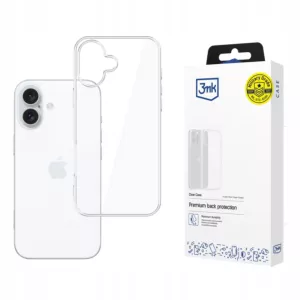 3MK CLEAR CASE ETUI OBUDOWA do iPHONE 16 BEZBARWNE