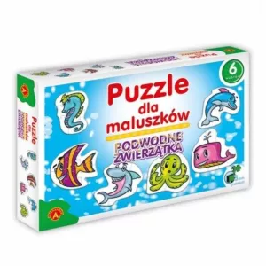 Puzzle dla Maluszków Podwodne Zwierzątka 27 elementów Alexander