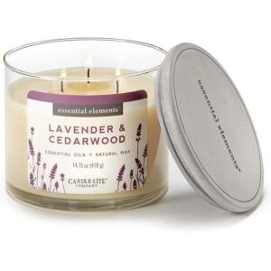 Candle-lite Essential Elements - Lavender & Cedarwood - 418g