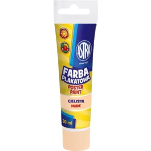 Farba plakatowa Astra tuba 30 ml - cielista