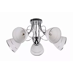 ELOTTE LAMPA SUFITOWA 5X40W E27 BIAŁY