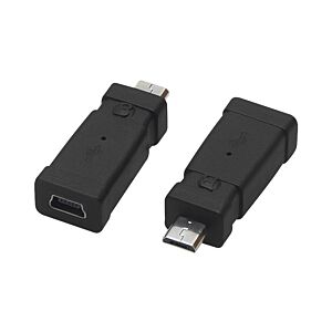 Adapter USBgniazdo mini USB-wtyk micro