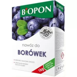 BIOPON,,NAWÓZ DO BORÓWEK GRANULAT 1KG