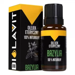 Olejek eteryczny bazyliowy, bazylia - 10 ml Bilavit