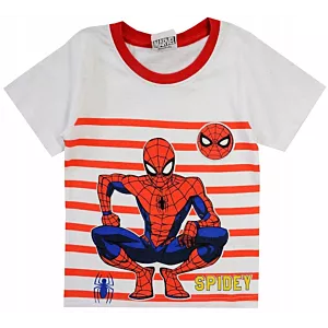 SPIDER-MAN BLUZKA T-SHIRT bawełna pasy 134 R802A