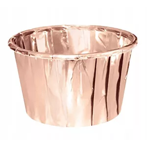 PAPILOTKI FOREMKI do babeczek rose gold 20 szt