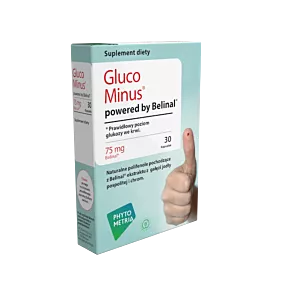 GLUCO MINUS® z ekstraktem Belinal® 30 kaps - prawidłowy poziom glukozy