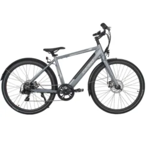 Rower Elektryczny Jobobike Viva 14Ah / Jasny Szary / Wysoka rama