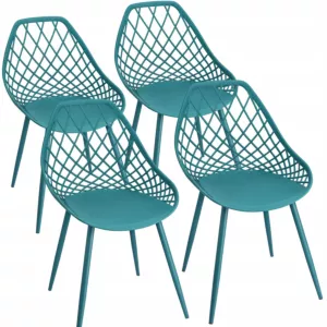 4 x Krzesło ARANDA marine + nogi kolor
