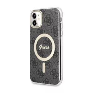 Guess 4G MagSafe - Etui iPhone 11 (Czarny)