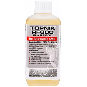 Topnik RF800 flux lutowanie SMD z pędzelkiem 100ml