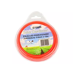 ŻYŁKA TNĄCA DO KOS I PODKASZAREK 3 MM 12 MB JG G73995 OKRĄGŁA