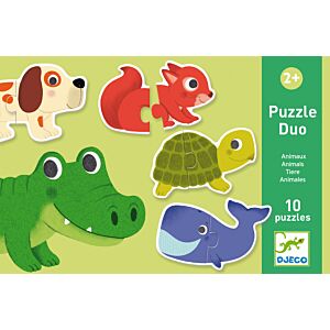 Puzzle duo ZWIERZĄTKA DJ08147