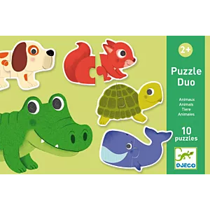 Puzzle duo ZWIERZĄTKA DJ08147