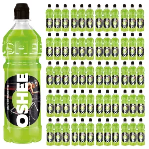 60x OSHEE Isotonic Drink limonka - mięta 750 ml