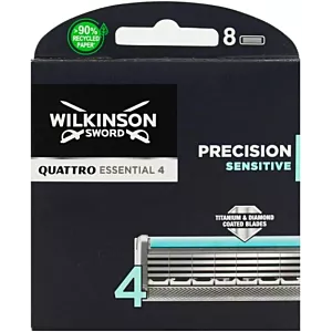 Wkłady WILKINSON Quattro Essential Precision Sensitive Titanium 8 szt