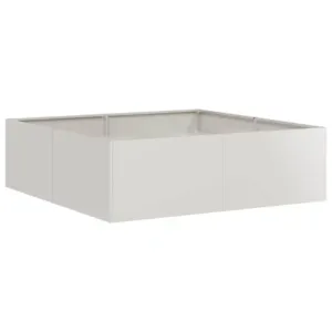 Doniczka 100x100x30 cm Stal nierdzewna