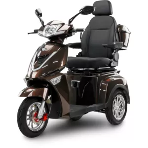 Skuter, pojazd inwalidzki elektryczny BILI BIKE SHINO G4 LIT brązowy