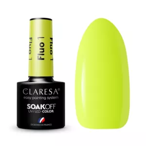 CLARESA Lakier hybrydowy FLUO 1 - 5g