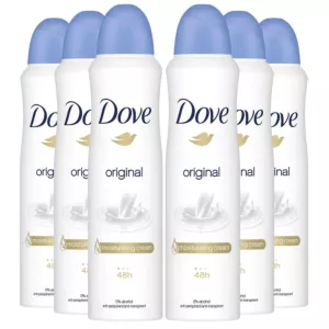 6x Antyperspirant w sprayu Dove Original 150 ml