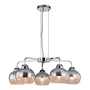 CROMINA LAMPA WISZĄCA 5X60W E27 CHROM