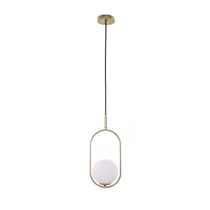 CORDEL LAMPA WISZĄCA 1X28W G9 MOSIĄDZ