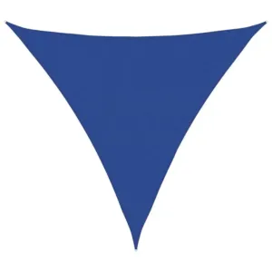 Żagiel przeciwsłoneczny, 160 g/m², niebieski, 5x5x5 m, HDPE