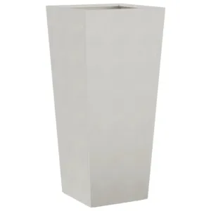 Donica ogrodowa, 35x35x75 cm, stal nierdzewna