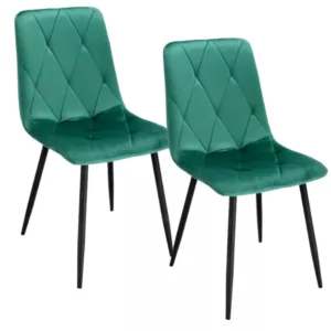2 x Krzesło PIADO zielone (zestaw nogi + śruby)
