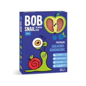Bob Snail przekąska jabłko-borówka 60g