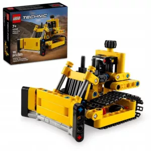 LEGO Technic Ciężki buldożer 42163 195 elementów + etykieta prezentowa