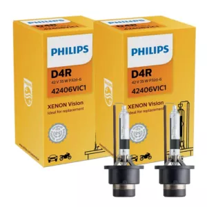 Żarniki Żarówki 2x D4R PHILIPS Xenon Vision 4300K