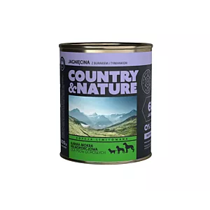 Country & Nature - Jagnięcina z Burakiem i Tymiankiem - 800g