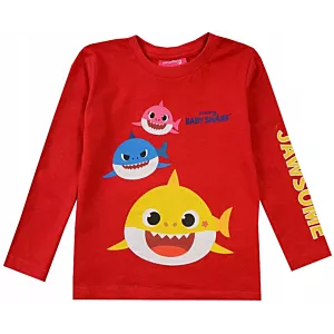 BABY SHARK BLUZKA bluzeczka bawełna DŁUGI RĘKAW t-shirt licencyjny 104 E37S