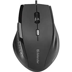MYSZ DEFENDER ACCURA MM-362 CZARNA OPTICAL 1600DPI 6P