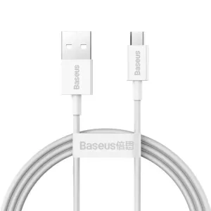 Kabel USB do micro USB Baseus Superior Series, 2A, 1m (biały)