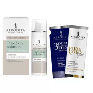 Afrodita Pure Skin Solution ZnO Krem Normalizujący Sk. Tłustą + 2 Próbki