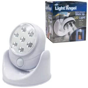 CC11 HALOGEN LAMPKA LAMPA WISZĄCA z CZUJNIKIEM RUCHU 7 LED BATERIE 360° kinkiet