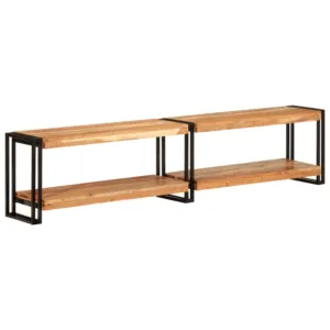 Szafka pod TV, 180x30x40 cm, lite drewno akacjowe