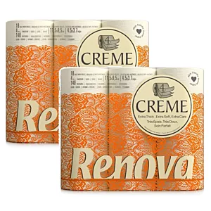 2x Papier toaletowy Renova Creme 18R